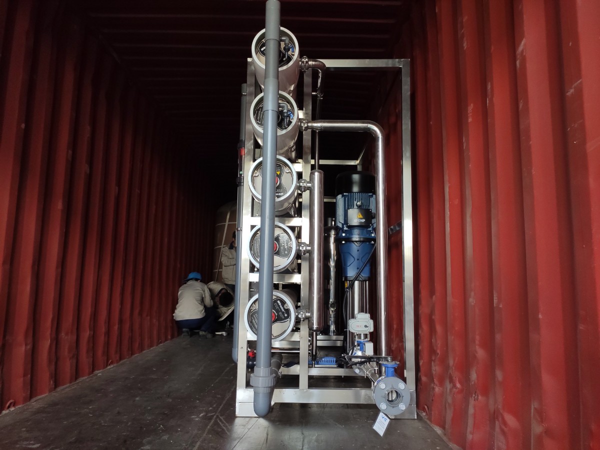 【安徽极速电竞官网】某电子行业10吨双+EDI设备发货现场(图3)